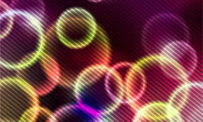 colored Glowing Light Vector Backgr